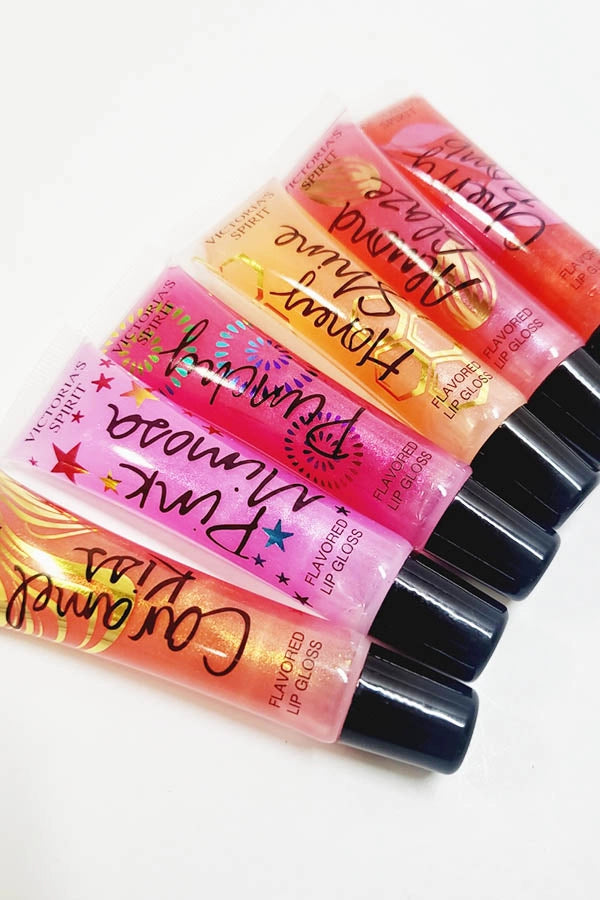 Flavored Lip Gloss by Victoria Spirit.